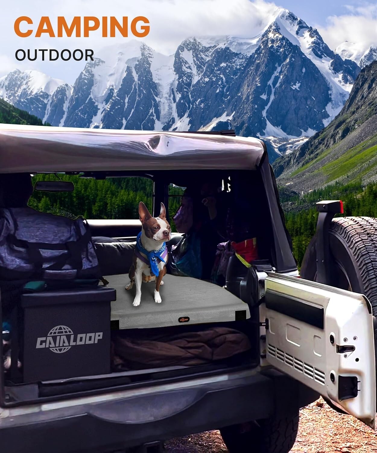 3-Inch Thick Memory Foam Sleeping Pad for Camping & Guest Sleepovers - Twin Size