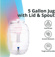 Load image into Gallery viewer, Versatile 5 Gallon Drink Container for Cold Refreshments - Perfect for Events