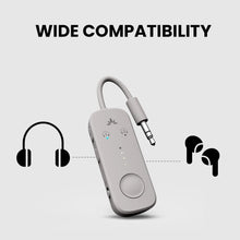 Load image into Gallery viewer, Lightweight 20-Hour Battery Bluetooth Adapter for AirPods &amp; Headphones on Planes