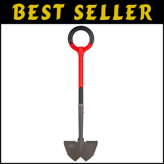 Effortless Garden Borders with Root Slayer Edger - Precision Cutting Tool