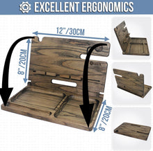Load image into Gallery viewer, Natural Wood Phone Docking Station with Ant-Slip Pads - Ideal for Men and Gifts