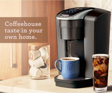 Load image into Gallery viewer, Brushed Slate Single Serve Coffee Brewer with Strong Brew &amp; Program Features