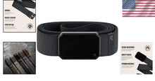 Load image into Gallery viewer, Groove Tactical Belt for Men – Magnetic Aluminum Buckle, All-Day Comfort, Large