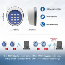 Load image into Gallery viewer, Advanced Code Technology Wireless Keypad - Enhance Security for Gates &amp; Garages