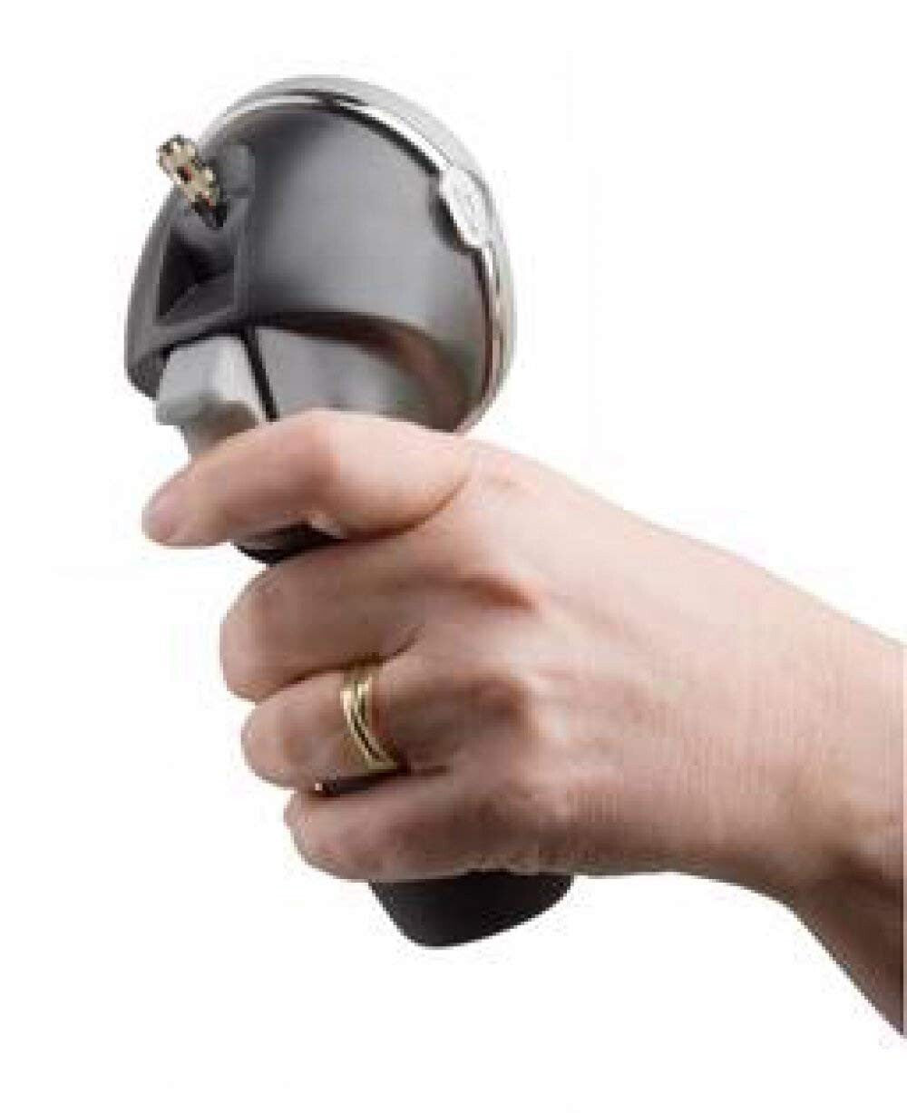 Accurate Palm Style Aneroid Sphygmomanometer with Nylon Cuff - Adult Size, Black