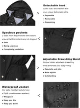 Load image into Gallery viewer, Stylish Women's Waterproof Rain Jacket - Lightweight Hooded Windbreaker S-XXL