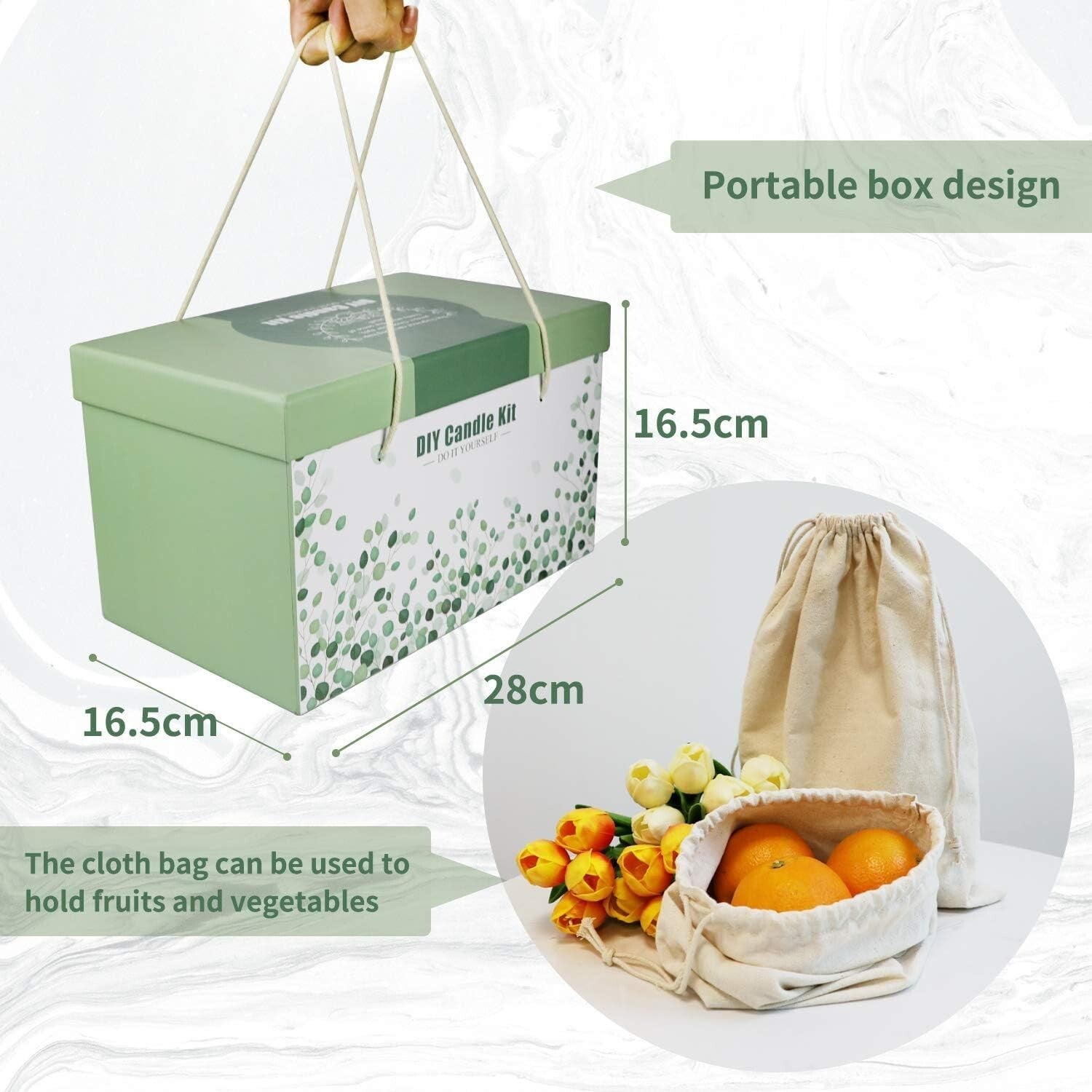 All-Season DIY Candle Making Gift Kit with Melting Pot & Fragrance Essentials