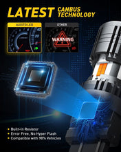 Load image into Gallery viewer, High Brightness Switchback LED Bulbs 3157 - Dual Function Amber/White, 2 Pack