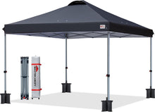 Load image into Gallery viewer, Versatile 10x10 Pop-Up Tent with Height Adjustments for Tailgating and Festivals