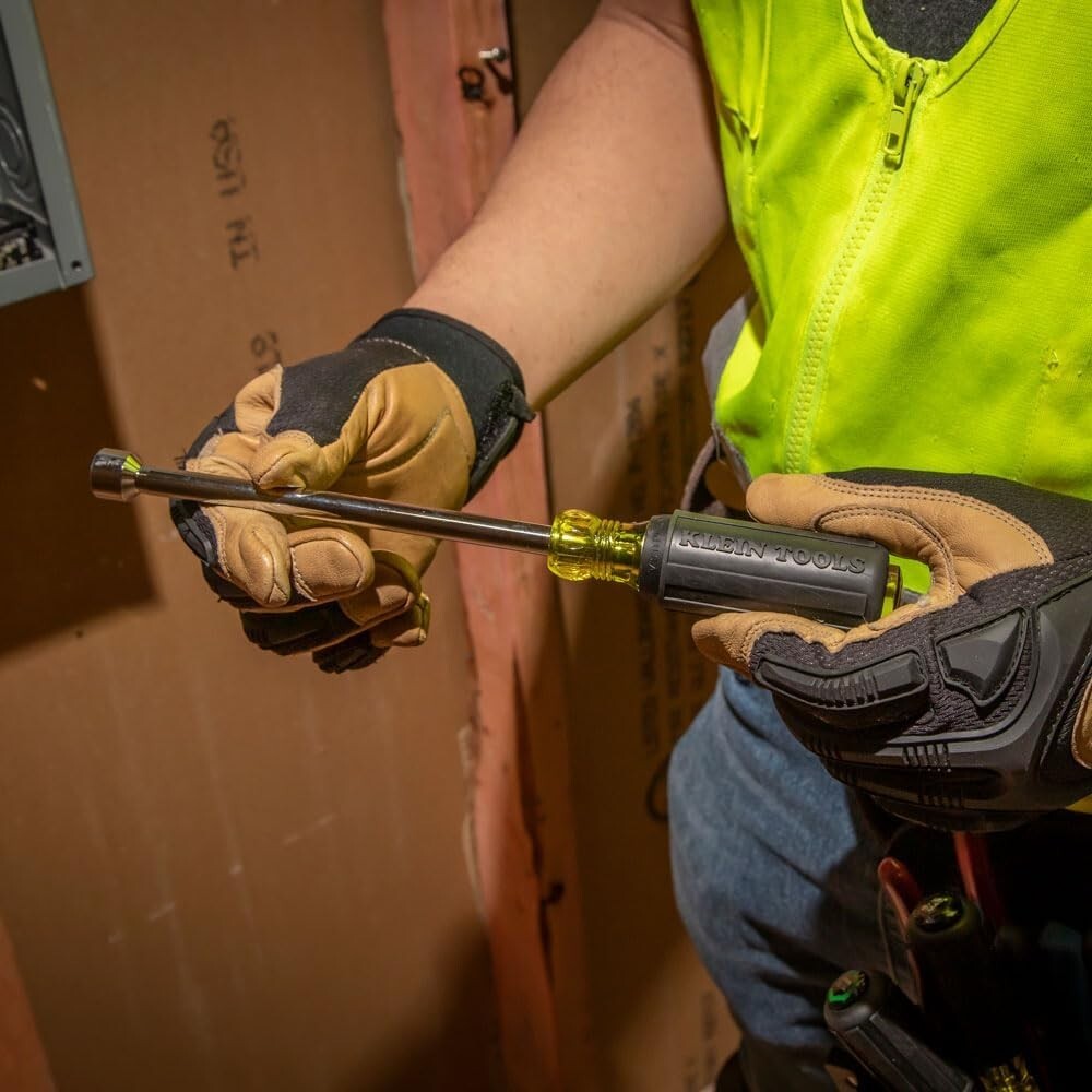 American-Made 7-Piece Magnetic Nut Driver Set - Ideal for HVAC and Electrical