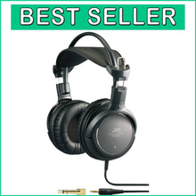 Load image into Gallery viewer, Premium Black Over-Ear Headphones with Active Noise Cancellation &amp; 50mm Drivers