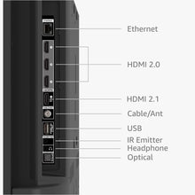 Load image into Gallery viewer, 50-Inch Quantum Dot Display Smart TV: 4K UHD, Dolby Vision &amp; Hands-Free Alexa
