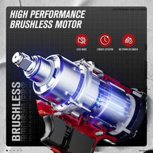 Load image into Gallery viewer, Portable 20V Brushless Impact Gun Kit with Fast Charger and Bright LED Light