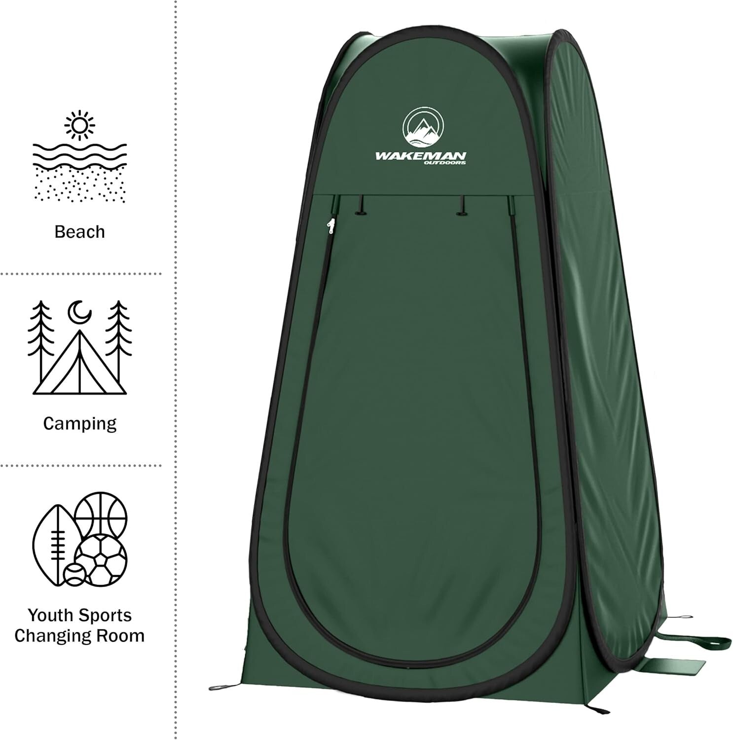 Versatile Water-Resistant Privacy Tent - Shower, Changing Room, or Toilet Stall