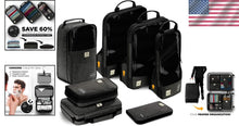 Load image into Gallery viewer, Water-Proof Travel Packing Organizers with Smart Compression - Set of 3