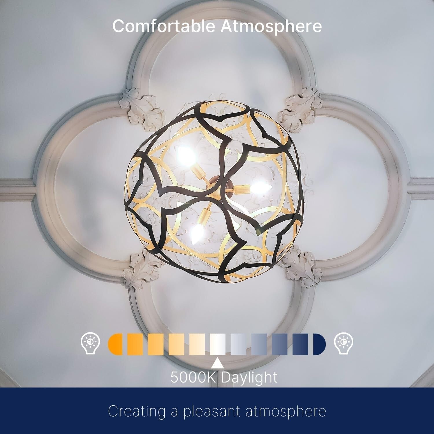 Brighten Your Space with 24 Pack Dimmable E12 LED Candelabra Bulbs - 450 lm