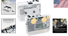 Load image into Gallery viewer, Cassette to MP3 Converter with Stereo Playback - Auto-Reverse &amp; Copper Design