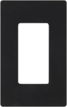 Load image into Gallery viewer, Screwless Glossy Black Light Switch Cover Plate - 96 Pack Decorator Style