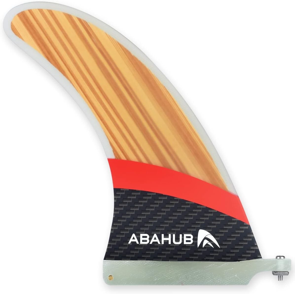 All-Conditions 9'' Fiberglass SUP Fin - Tool-Free Installation & Carry Cover