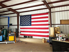 Load image into Gallery viewer, Giant 12x18 Ft American Flag – Reinforced, Non-Fade, Perfect for Outdoor Display