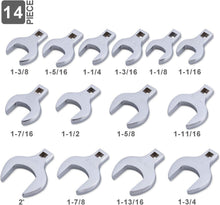 Load image into Gallery viewer, Versatile 14-Piece Jumbo Wrench Set - Perfect for Tight Spaces &amp; Home Projects