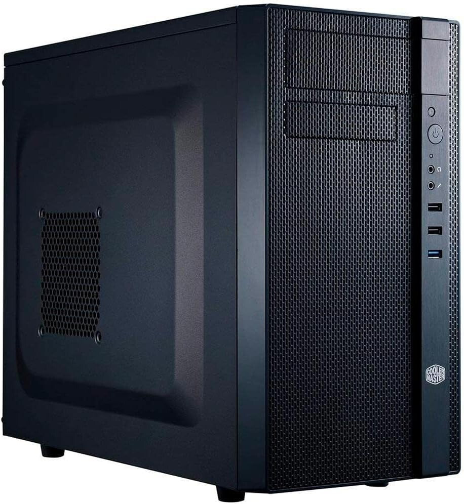 Edgy Mini Tower Computer Case with Excellent Airflow & Cooling Support - N200