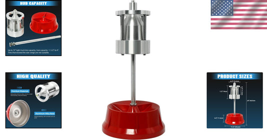 Compact Tire Balancer with Built-in Level - Ideal for Light Trucks and Cars