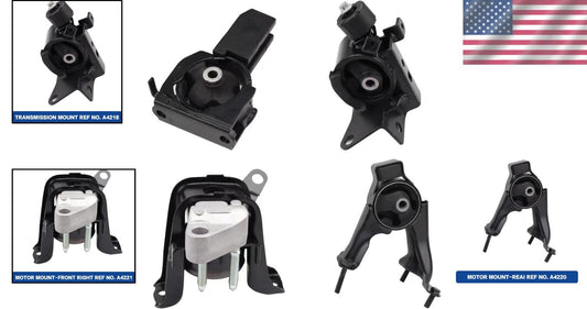 High-Quality Engine and Transmission Mounts Compatible with Corolla 2003-2008