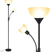 Load image into Gallery viewer, Compact Adjustable Floor Lamp with E26 Base – Stylish Solution for Any Room