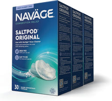 Load image into Gallery viewer, 90 Fast-Acting SaltPod Refills for Quick Congestion Relief - Nasal Irrigation