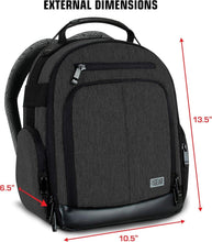 Load image into Gallery viewer, Lightweight &amp; Compact Audio Backpack - Fits Shure, Sennheiser, Rode Microphones