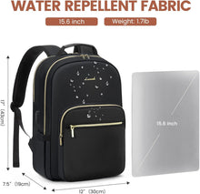 Load image into Gallery viewer, Lightweight 15.6-Inch Laptop Backpack with Anti-Theft Pocket and USB Charger