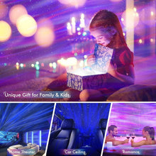 Load image into Gallery viewer, Transform Your Space: LED Galaxy Projector with Music and Timer - Relax &amp; Enjoy!