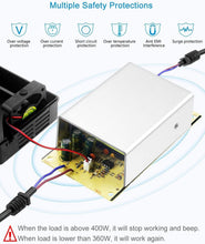 Load image into Gallery viewer, 30A 12V Power Supply Adapter with Cigarette Lighter Socket for Car Electronics