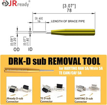 Load image into Gallery viewer, Versatile Extractor Tool Kit for D-Sub, HARTING, and Heavy-Duty Connectors