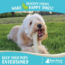 Load image into Gallery viewer, 10-Pack Compressed Rawhide Bones - Perfect for Large Dogs and Aggressive Chewers
