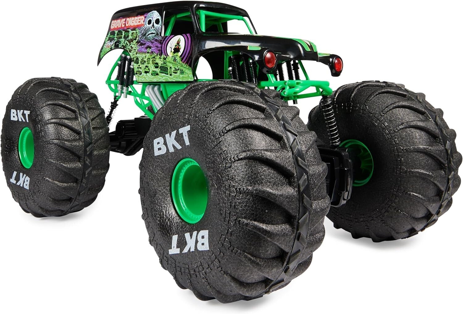 Mega Grave Digger Remote Control Monster Truck - Ideal Gift for Young Drivers!