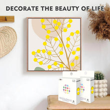 Load image into Gallery viewer, Self-Adhesive Round Dot Stickers - 1/2 Inch Yellow Labels for Any Occasion