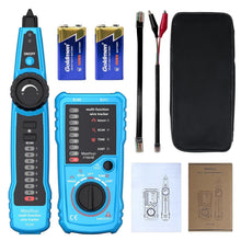Load image into Gallery viewer, Battery-Powered Digital Cable Finder with RJ11/RJ45 Connectors for Easy Use