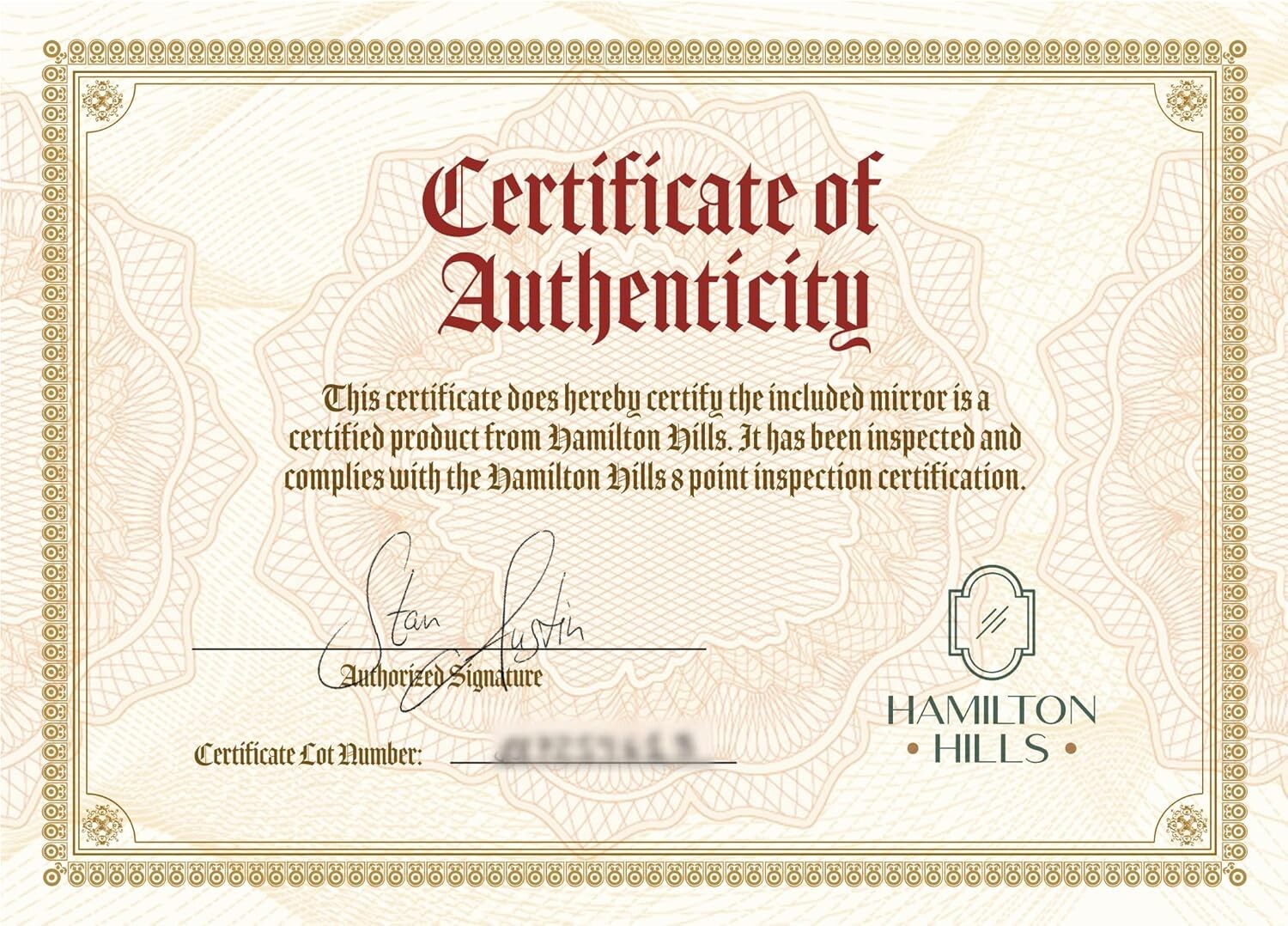 Decorative 24x36 Gold Baroque Mirror - Perfect for Entryways or Bathrooms