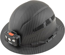 Load image into Gallery viewer, Durable PC/ABS Full Brim Hard Hat with Stylish KARBN Pattern for Professionals