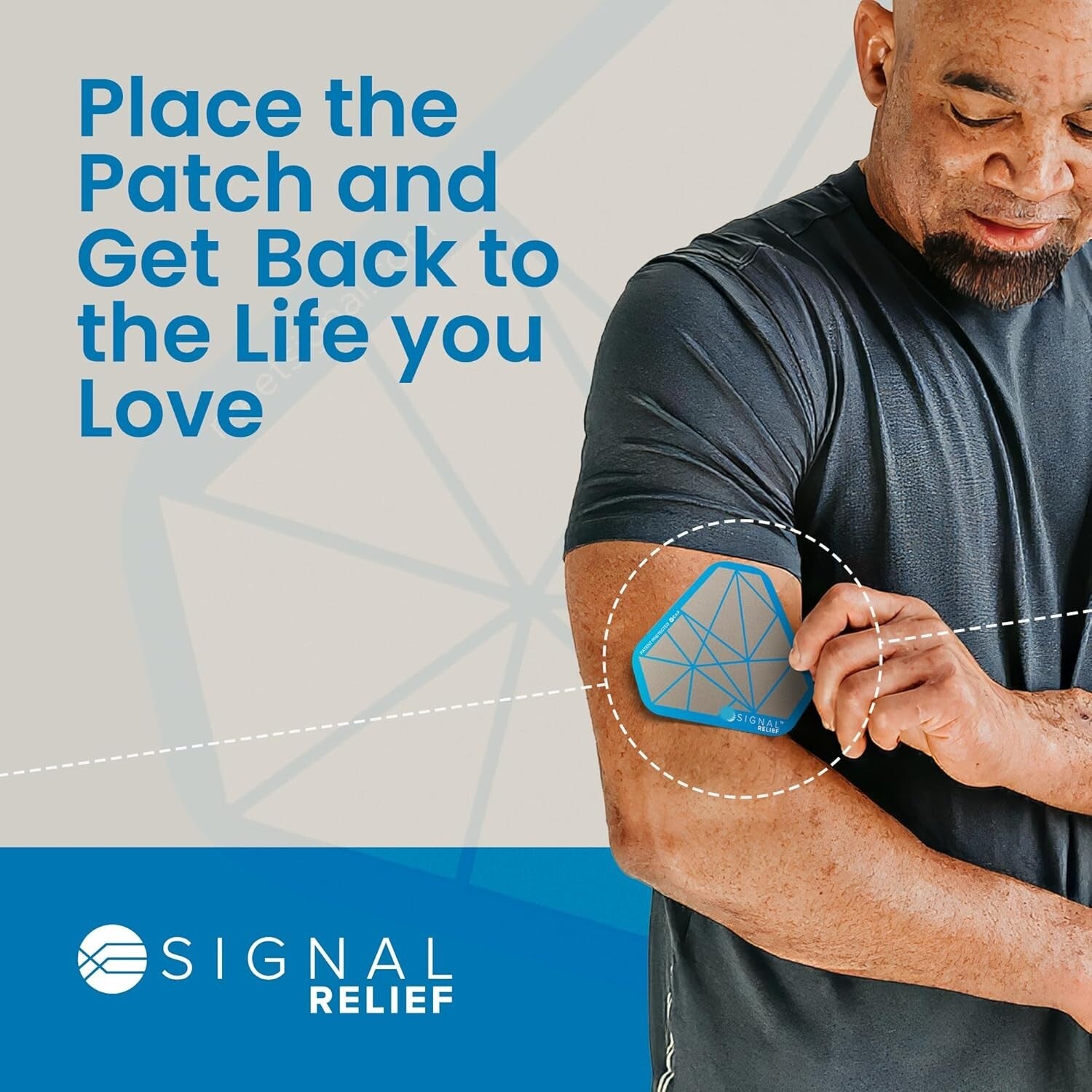 Signal Technology Pain Relief Patches - Non-Drug Solution for Active Lifestyles