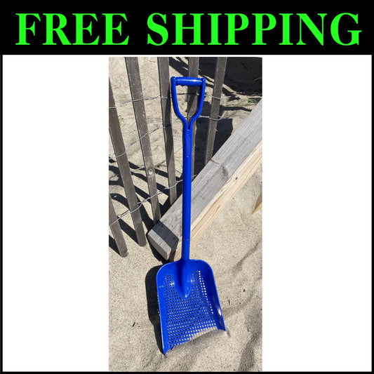 Lightweight Beach Sifter & Shovel – Ideal for Treasure Hunting & Easy Cleanup