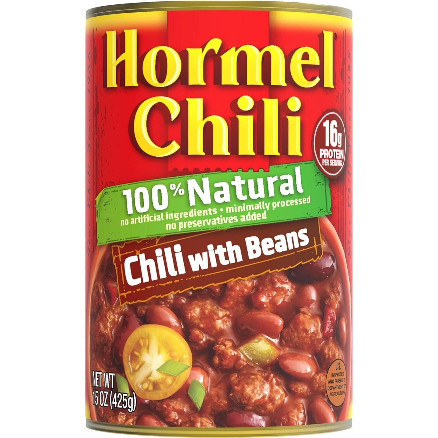 Delicious Natural Chili with Beans, 12 Pack of 15oz - Perfect for Every Meal
