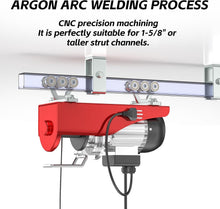 Load image into Gallery viewer, High-Strength Trolley for Electric Hoist Systems - Heat-Rolled Steel Pack of 4