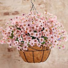 Load image into Gallery viewer, Weather Resistant 72 Bundles Pink Artificial Flowers for Indoor/Outdoor Use