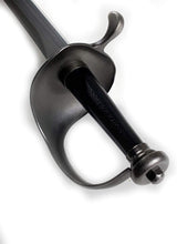 Load image into Gallery viewer, Gunmetal Hilt Pirate Cutlass - 30" Collectible Sword for Cosplay &amp; Display