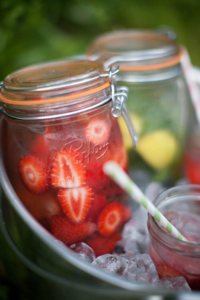 1.5L French Glass Canning Jars with Airtight Lids - Stackable & Dishwasher Safe