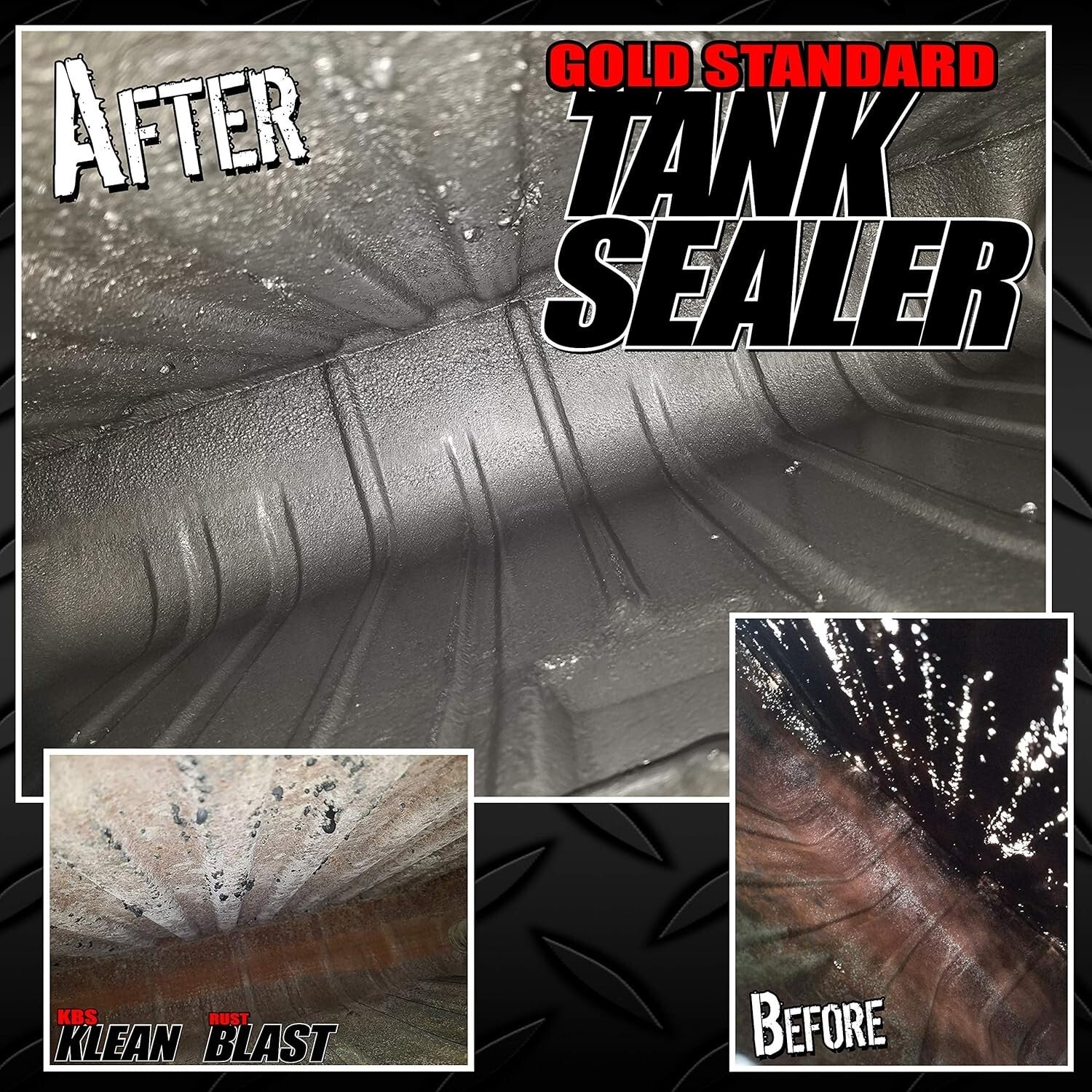 All-Inclusive 12 Gallon Tank Sealer Kit for Rust Protection and Fuel Efficiency