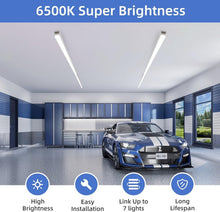 Load image into Gallery viewer, Energy Saving T5 LED Shop Light - 10 Pack, 6500K Brightness, Lightweight Design